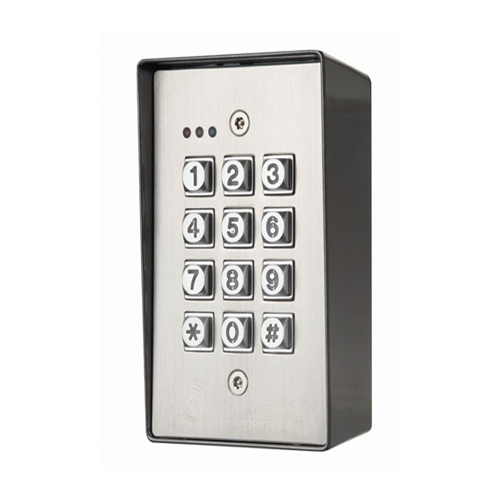 OUTDOOR KEYPAD,ANTI-VANDAL 100 USER, 12-24V,BACKLIT - Keypads